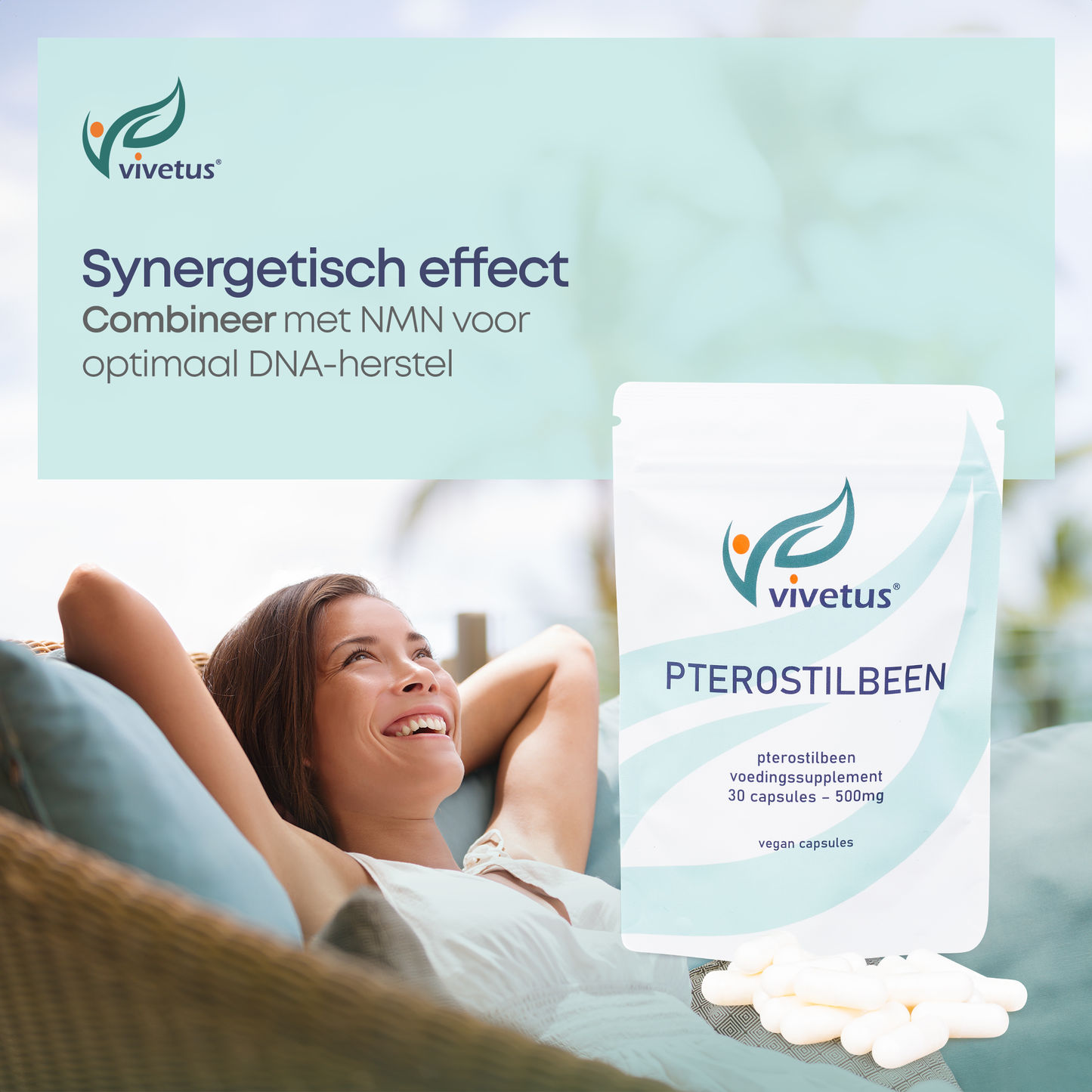 Vivetus® Pterostilbene - 30 capsules - 500mg