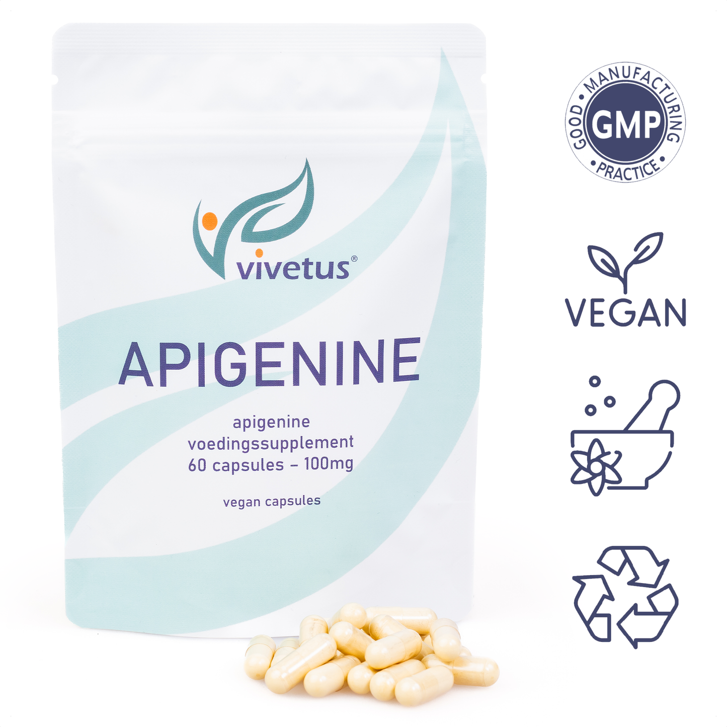 Vivetus® Apigenine - 60 capsules - 100mg