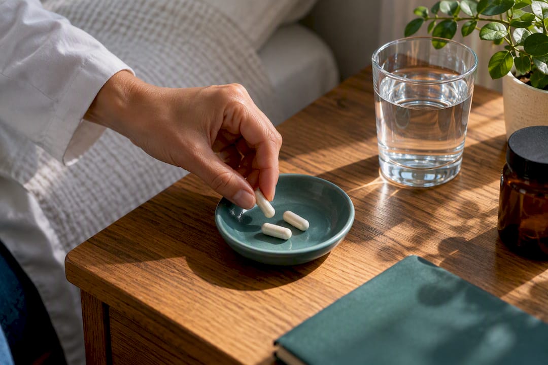 Unbranded capsules arranged for brief dosing
