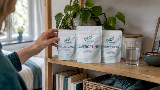 Vivetus resveratrol quercetin supplement bundle