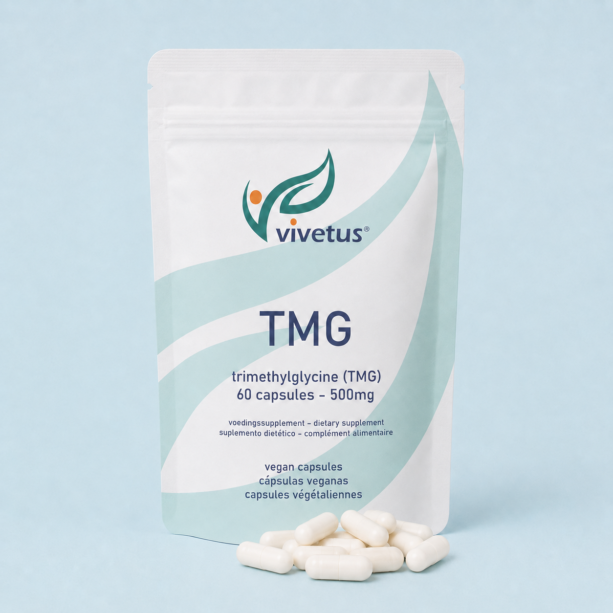 Vivetus® Trimethylglycine (TMG) - 60 capsules - 500mg